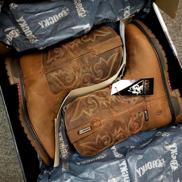 Rocky Shoes - ROCKY RIDE FLX WOMEN'S WATERPROOF WESTERN BOOTS